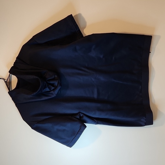 Nike Xavier Musketeers Dri-Fit Short Sleeve Long Neck Hoodie Men's Sz L EUC NICE - Picture 10 of 12